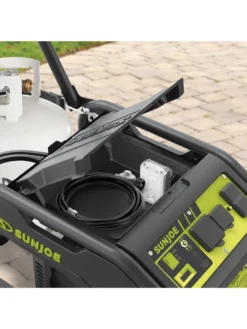 Sun Joe® 4,100/3,300-Running Watt Propane Powered Portable Generator W/24VBattery Starter -Deals The Garden & Yard Store 8612525 05v