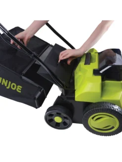 Sun Joe® 48V ION+ Cordless 15-Inch 5-Position Walk-Behind Lawn Dethatcher -Deals The Garden & Yard Store 8612541 05v