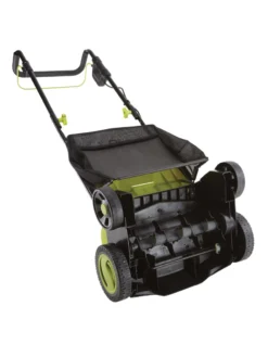 Sun Joe® 48V ION+ Cordless 15-Inch 5-Position Walk-Behind Lawn Dethatcher -Deals The Garden & Yard Store 8612541 06v