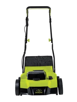 Sun Joe® 48V ION+ Cordless 15-Inch 5-Position Walk-Behind Lawn Dethatcher -Deals The Garden & Yard Store 8612541 08v