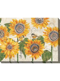 Sunbirds Outdoor Wall Art