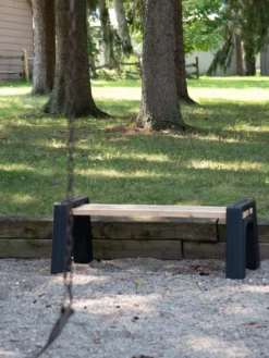 Custom Length Lightweight Indoor Or Outdoor Backless Bench Ends -Deals The Garden & Yard Store 8612858bk 16v