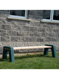 Custom Length Lightweight Indoor Or Outdoor Backless Bench Ends -Deals The Garden & Yard Store 8612858gr 05v