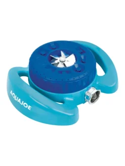 Aqua Joe® AJ-TSSBM Indestructible 9-Pattern Metal Turret Sprinkler -Deals The Garden & Yard Store 8612869 02v