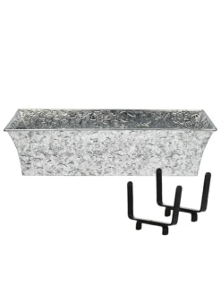 Achla Designs Handrail Flowerbox Bracket Kit For Rail -Deals The Garden & Yard Store 8612883 01v achla designs handrail flowerbox bracket kit for 2x4 inch rail