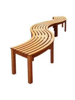 Achla Designs Curved Backless Bench -Deals The Garden & Yard Store 8612910 05v