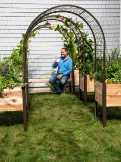 2’ X 4’ Arch Trellis For Planter Boxes -Deals The Garden & Yard Store 8612976 0549