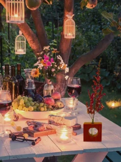 Wine Barrel Counter Top Vase Or Propagation Station -Deals The Garden & Yard Store 8613032nmg 05v