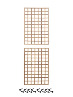 Bamboo Wall Trellis, 45" X 30", Set Of Two -Deals The Garden & Yard Store 8613149 0041