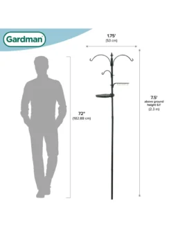 Gardman® Antique Finish Bird Feeding Station -Deals The Garden & Yard Store 8613186 07v