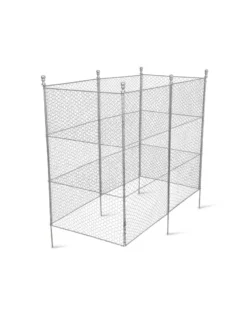 Tall Chicken Wire Critter Fence Extension Panel, Set Of 2 -Deals The Garden & Yard Store 8613260 6053