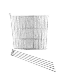 Tall Chicken Wire Critter Fence With Gate 26 Tall Chicken Wire Critter Fence With Gate -Deals The Garden & Yard Store 8613260 6107 1