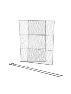 Tall Chicken Wire Critter Fence Extension Panel, Set Of 2 -Deals The Garden & Yard Store 8613262 6063 tall chicken wire critter fence extension panel set of 2 galvanized