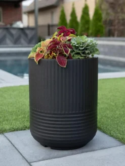 Arden Round Planter -Deals The Garden & Yard Store 8613267 02V tif