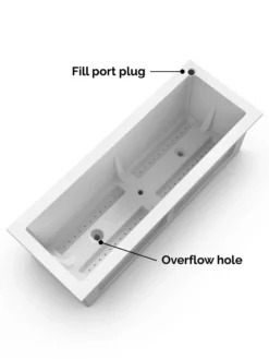Fairfield Self-Watering Elevated Garden Bed -Deals The Garden & Yard Store 8613283 11V