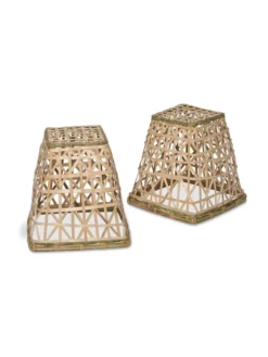 Bamboo Cloche, Set Of 2 -Deals The Garden & Yard Store 8613351 4693