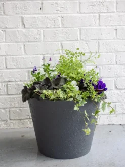 Self-Watering FiberStone Planters -Deals The Garden & Yard Store 8613676 8646 self watering fiber clay pot 17 inches