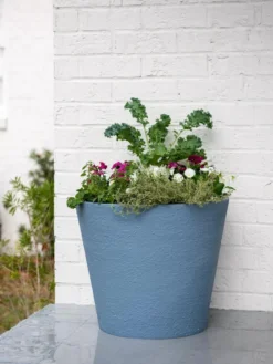 Self-Watering FiberStone Planters -Deals The Garden & Yard Store 8613678 8649 self watering fiber clay pot 20 inches