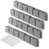 Beuta™ 6-Block Edging Section, 4 Pack