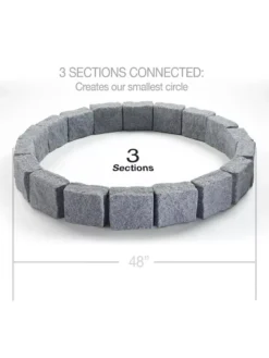 Beuta™ 6-Block Edging Section, 4 Pack -Deals The Garden & Yard Store 8614155 04V 3 4