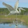 Verde Copper Heron Weathervane, Standard Size
