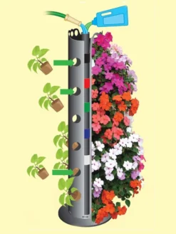Flower Tower 12 Flower Tower -Deals The Garden & Yard Store webimage 8613624 02V