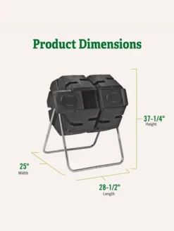 Dual Batch Composter Success Kit -Deals The Garden & Yard Store webimage Dual Compost Bin 2